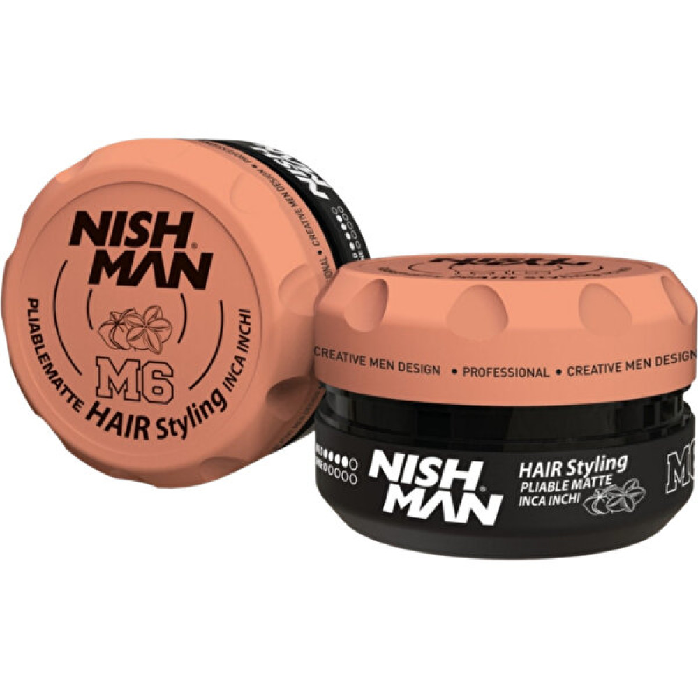 Nishman M6 Saç Şekillendirici Oynanabilir Mat Wax / Tüm Saç Tiperi 100 Ml Saç Şekillendirici Krem Fiyatı