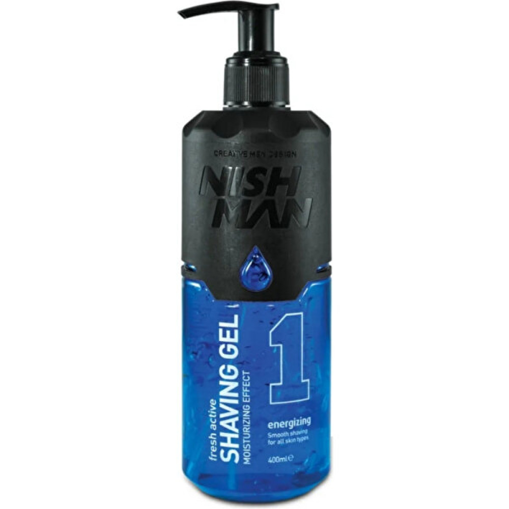 Nishman No1 Active Traş Jeli 400 Ml Tıraş Jelleri / Köpükleri / Kremleri Fiyatı