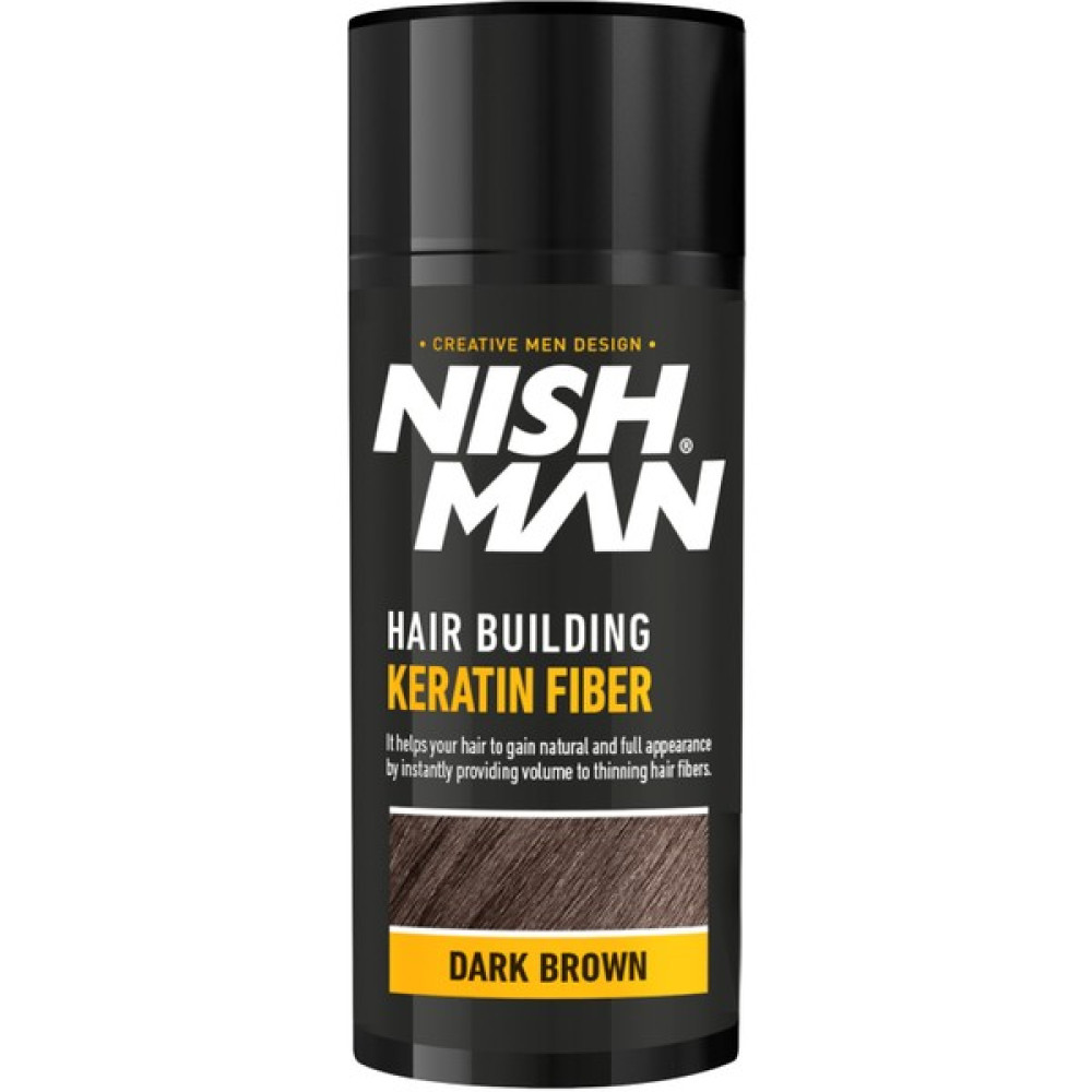 NISHMAN Saç Dolgunlaştırıcı Keratin Fiber ( Dark Brown ) 21Gr - 1 Saç Boyası Fiyatı