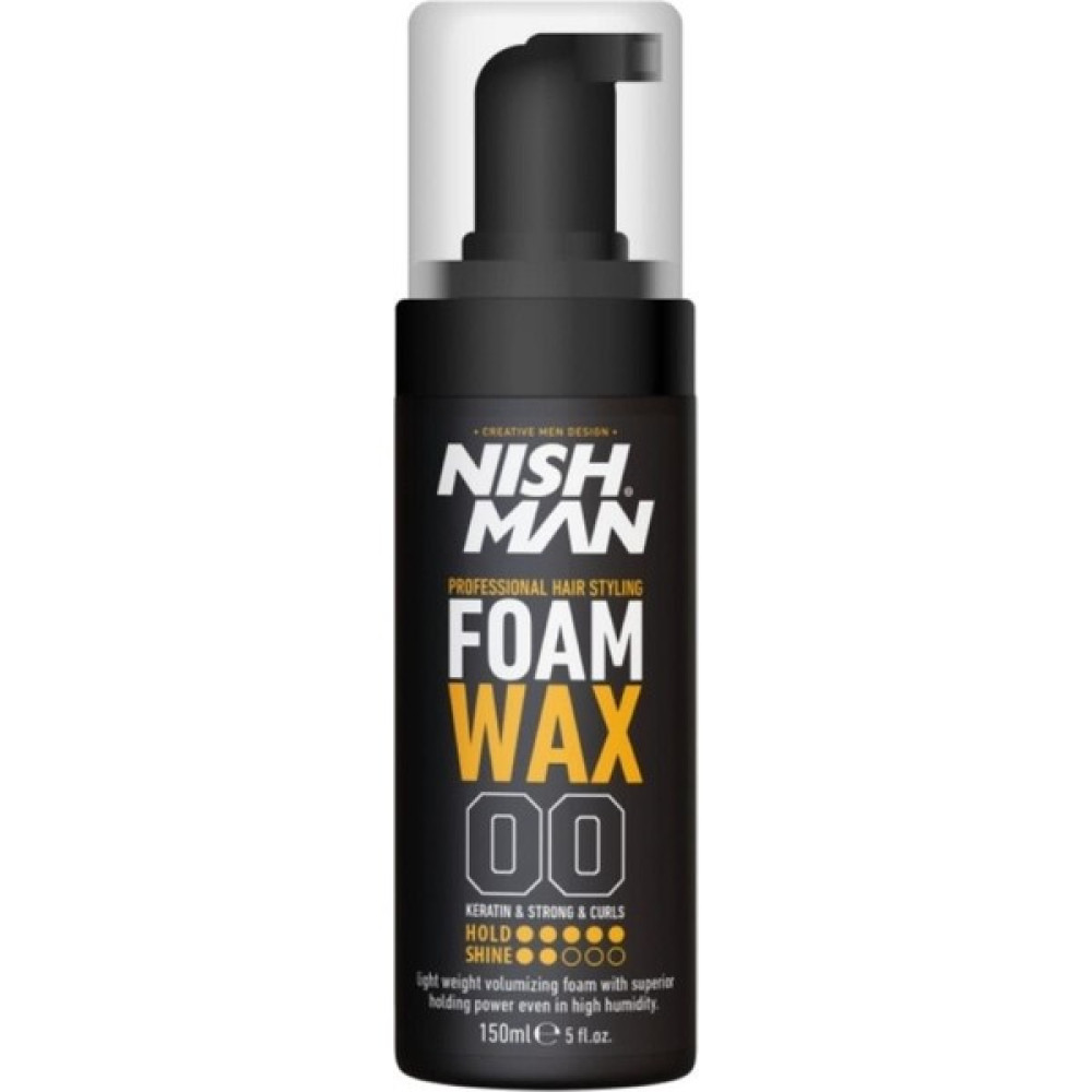 Nıshman Saç Şekillendirici Bukle Belirginleştirici Köpük Wax / Sert Yapı 150 ml Saç Şekillendirici Köpük Fiyatı