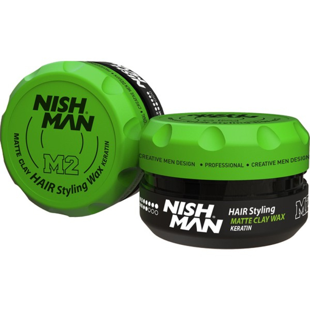 Nishman Saç Şekillendirici Keratin Kil Mat Wax No.m2 100 ml Saç Şekillendirici Krem Fiyatı