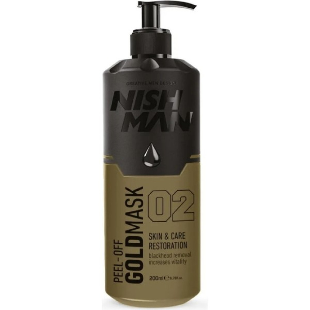 Nishman Soyulabilir Gold Maske - Siyah Nokta Karşıtı 200 ml Maskeler Fiyatı