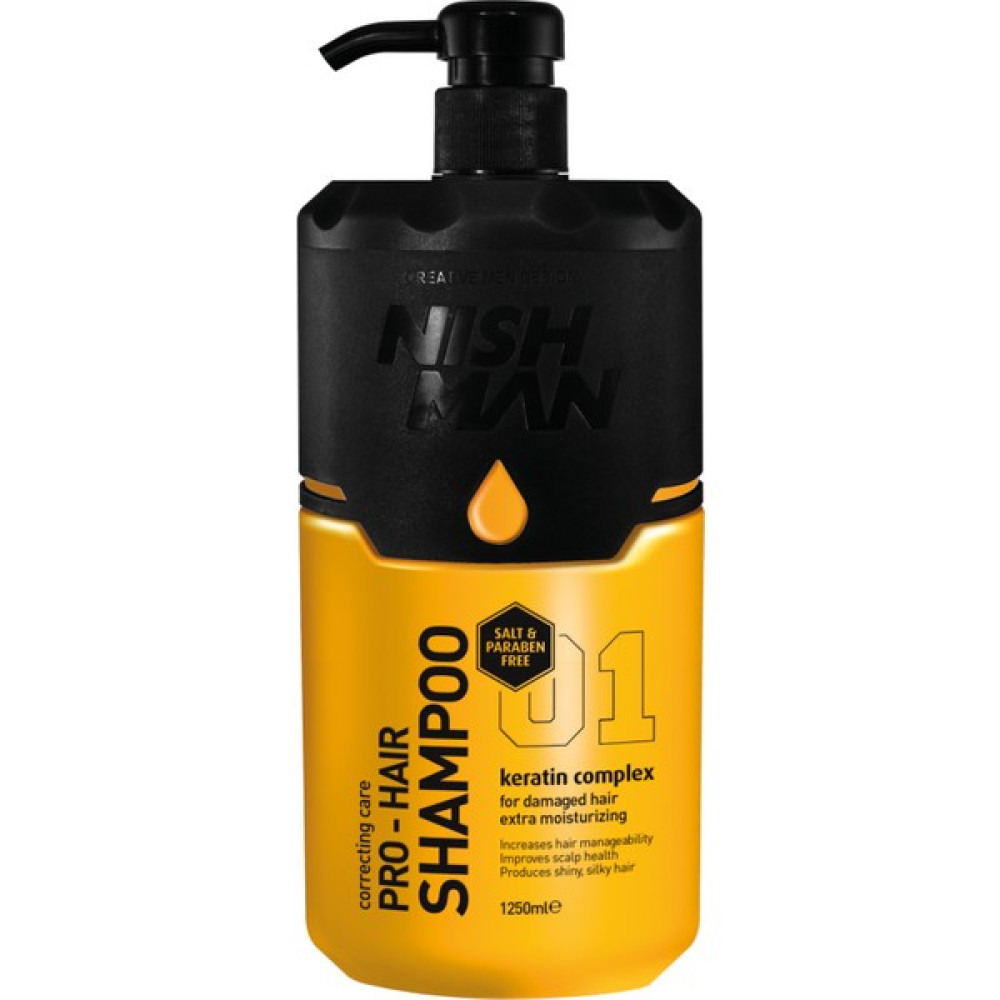 Nıshman Tuz ve Paraben Içermeyen Keratinli Saç Bakım Şampuanı 1250 ml Şampuan ve Saç Kremi Fiyatı