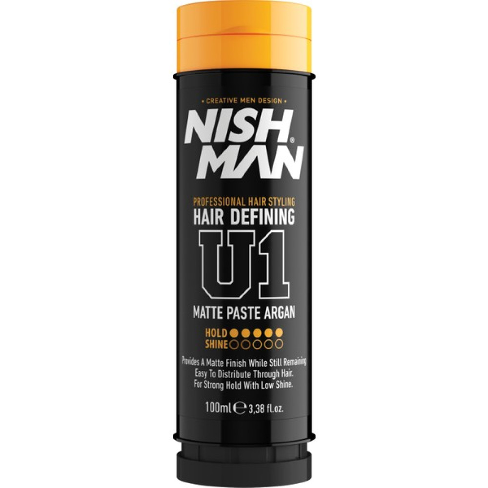 Nishman U1 Sert Tutuş Mat Wax Special Edition 100 ml Saç Şekillendirici Krem Fiyatı