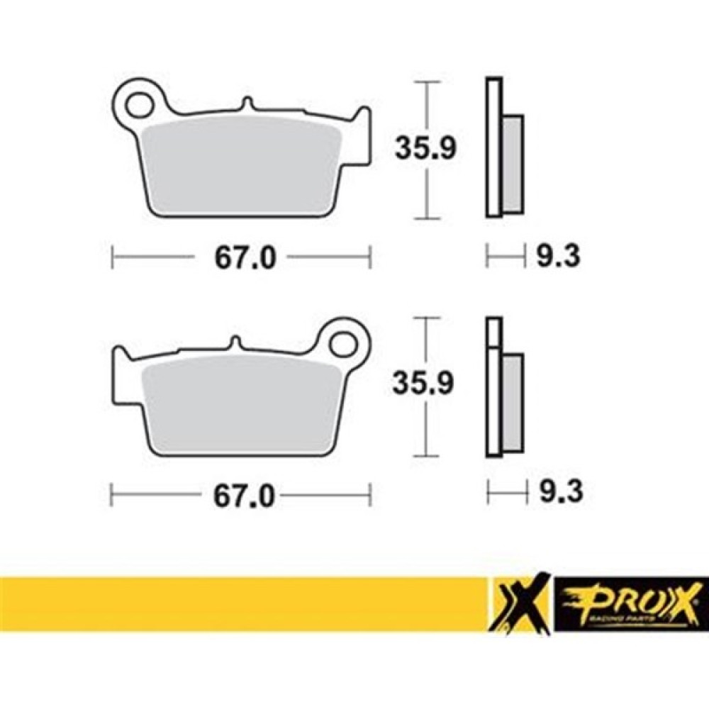 Nissin Kaw. KX250F 04-17 Prox Arka Fren Balatası Oto Boyaları Fiyatı