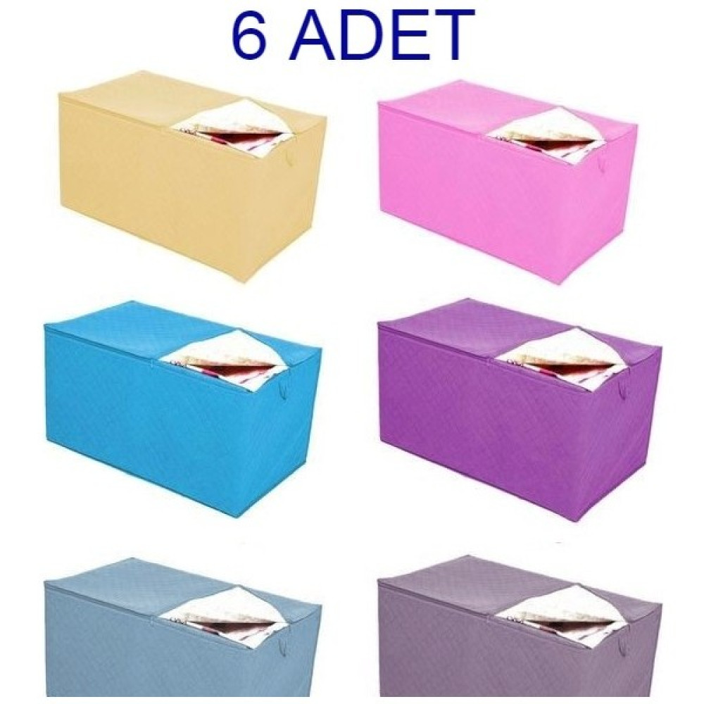 Nistabolje 6 Adet Hurç Yorgan Hurcu 100X50X40 cm Büyük Mega Boy Hurç Fiyatı