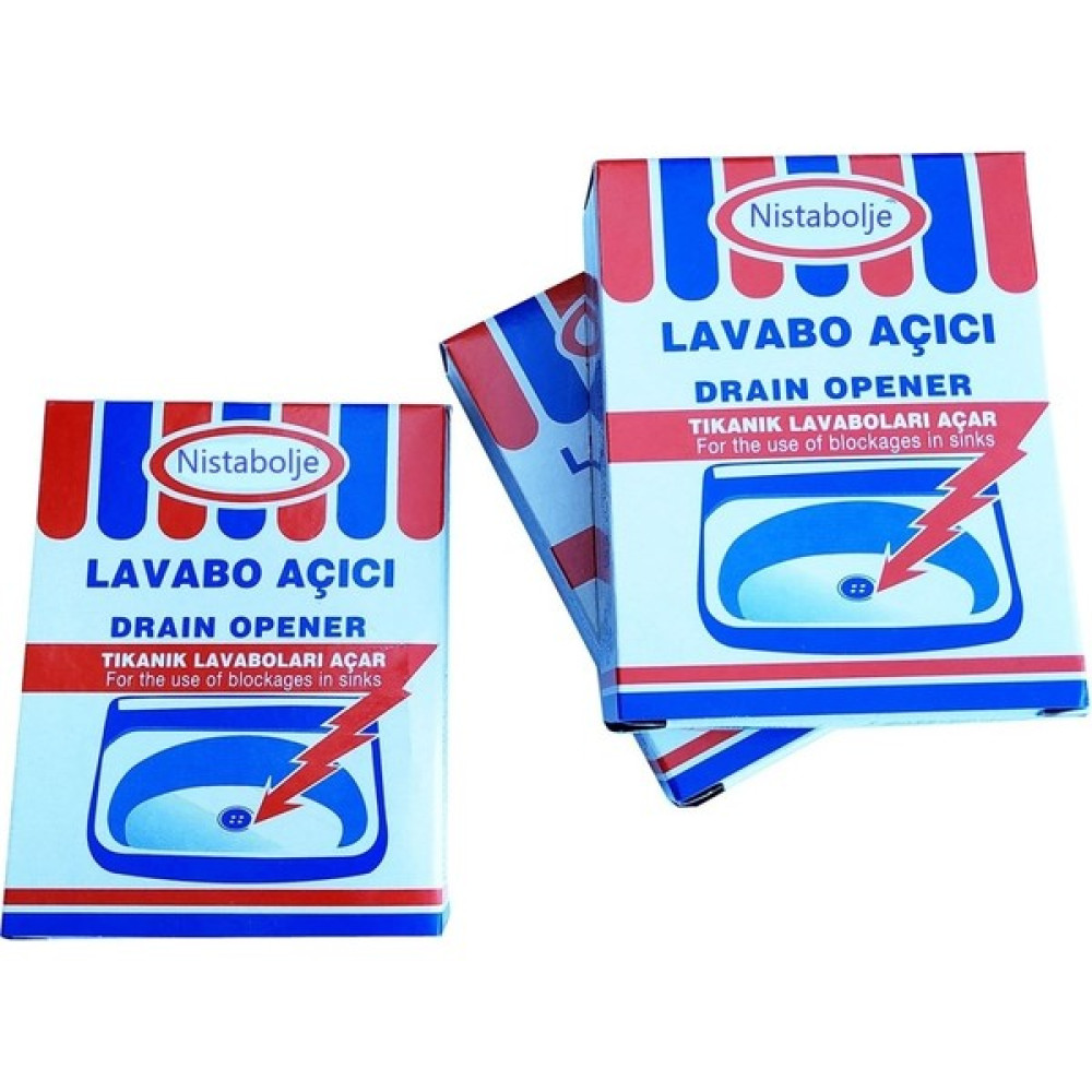 Nistabolje Lavabo Açıcı 70 gr x 3 Mutfak Banyo Wc Gider Açıcı Temizlik Malzemeleri Fiyatı