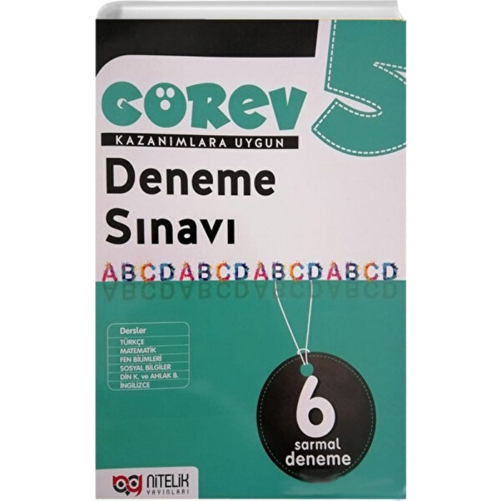 Nitelik 5. Sınıf Görev 6 Sarmal Deneme Kaynak Kitapları Fiyatı