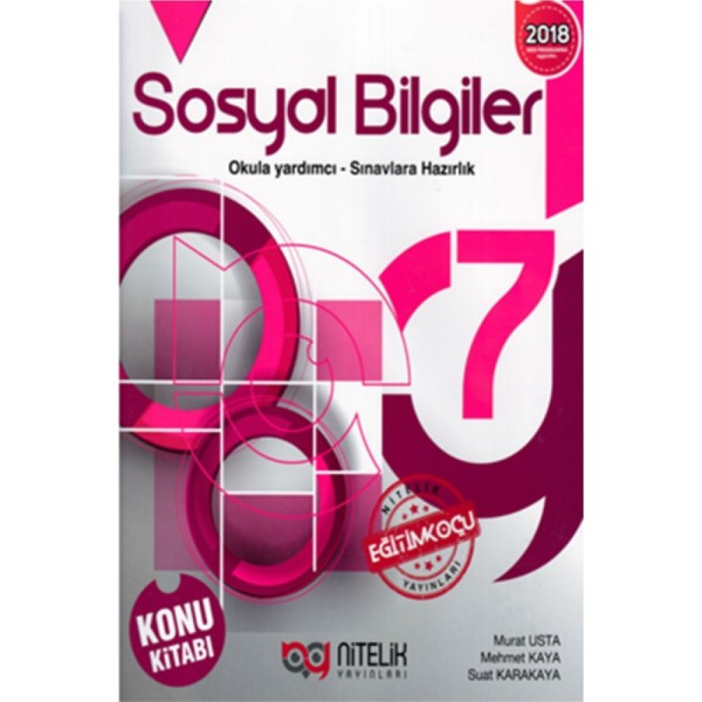 Nitelik 7. Sınıf Sosyal Bilgiler Konu Anlatım Sosyal Bilgiler Fiyatı