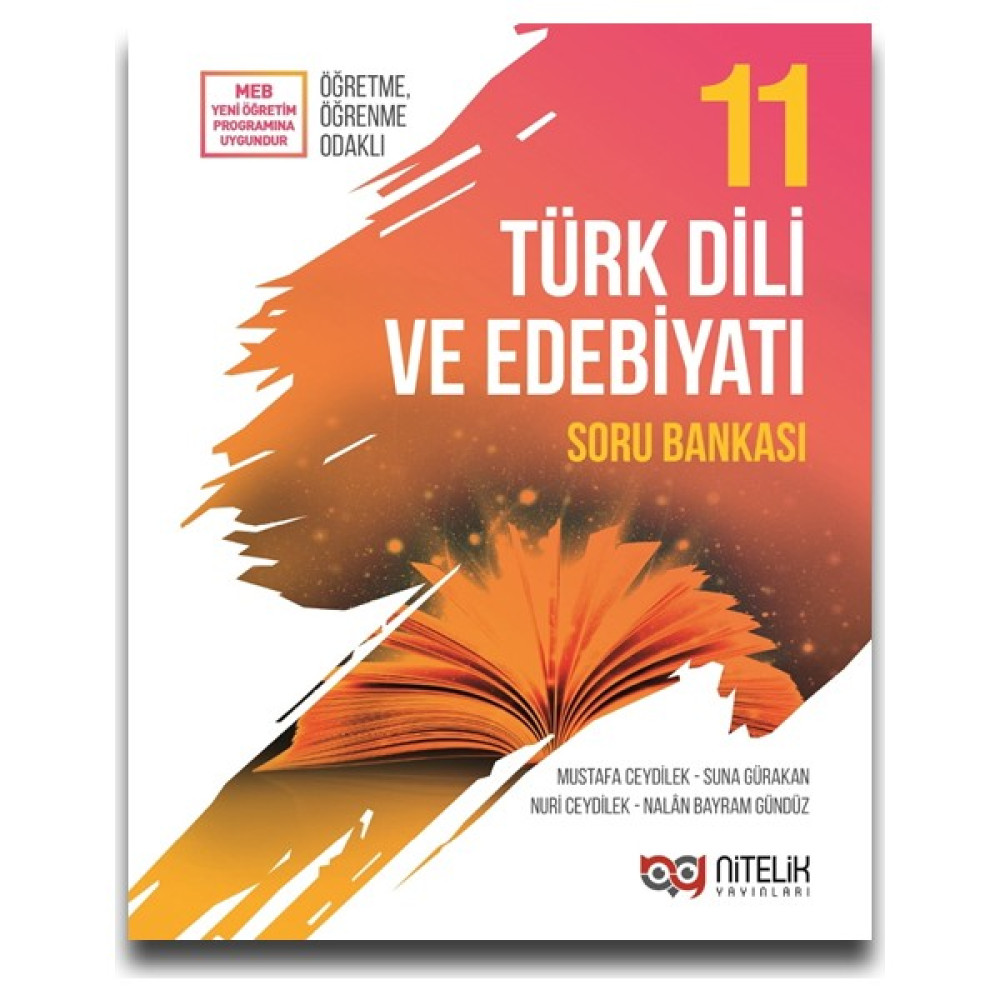 Nitelik Yayınları 11. Sınıf Türk Dili ve Edebiyatı Soru Bankası - Mustafa Ceydilek Türkçe Fiyatı