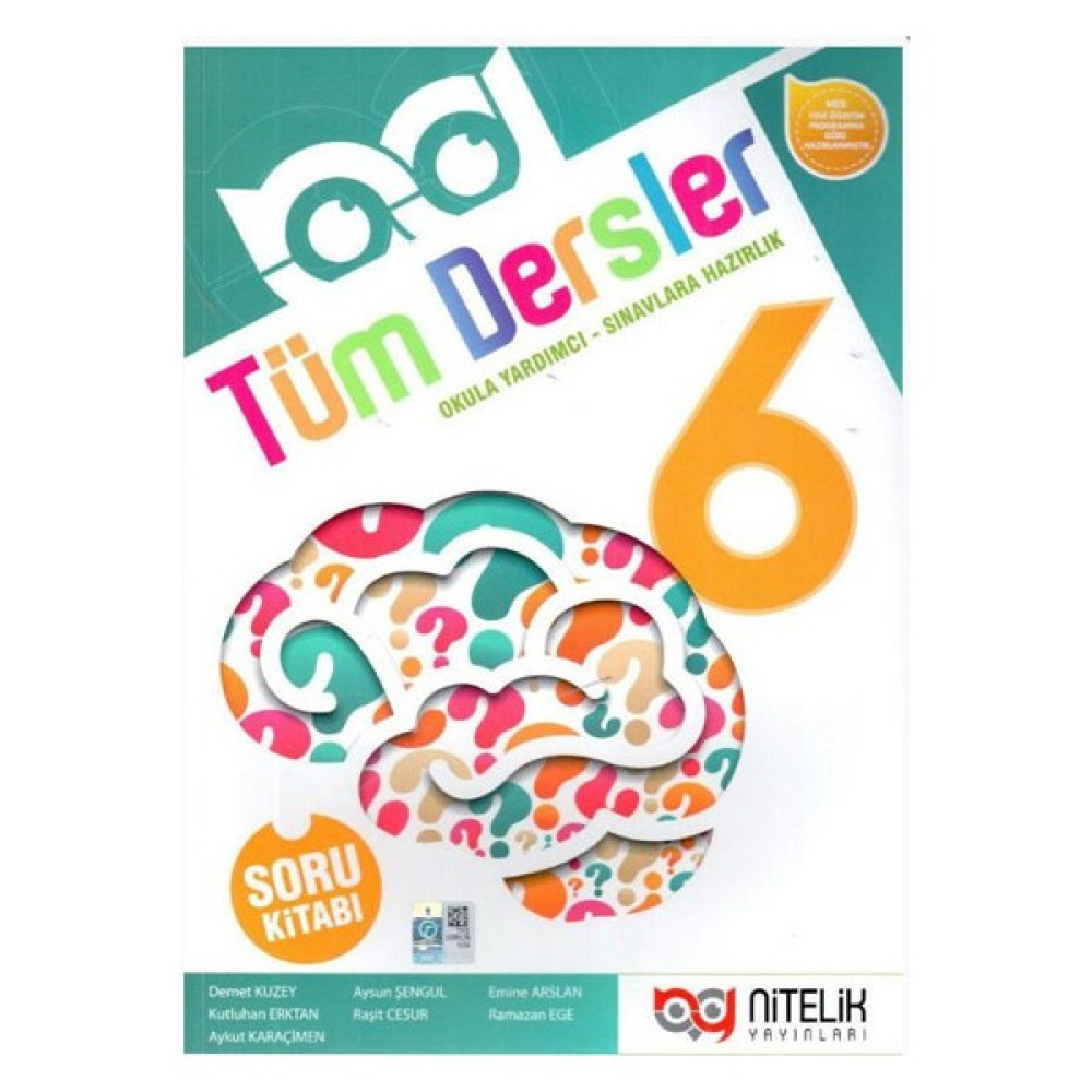 Nitelik Yayınları 6. Sınıf Tüm Dersler Soru Kitabı Tüm Dersler Fiyatı
