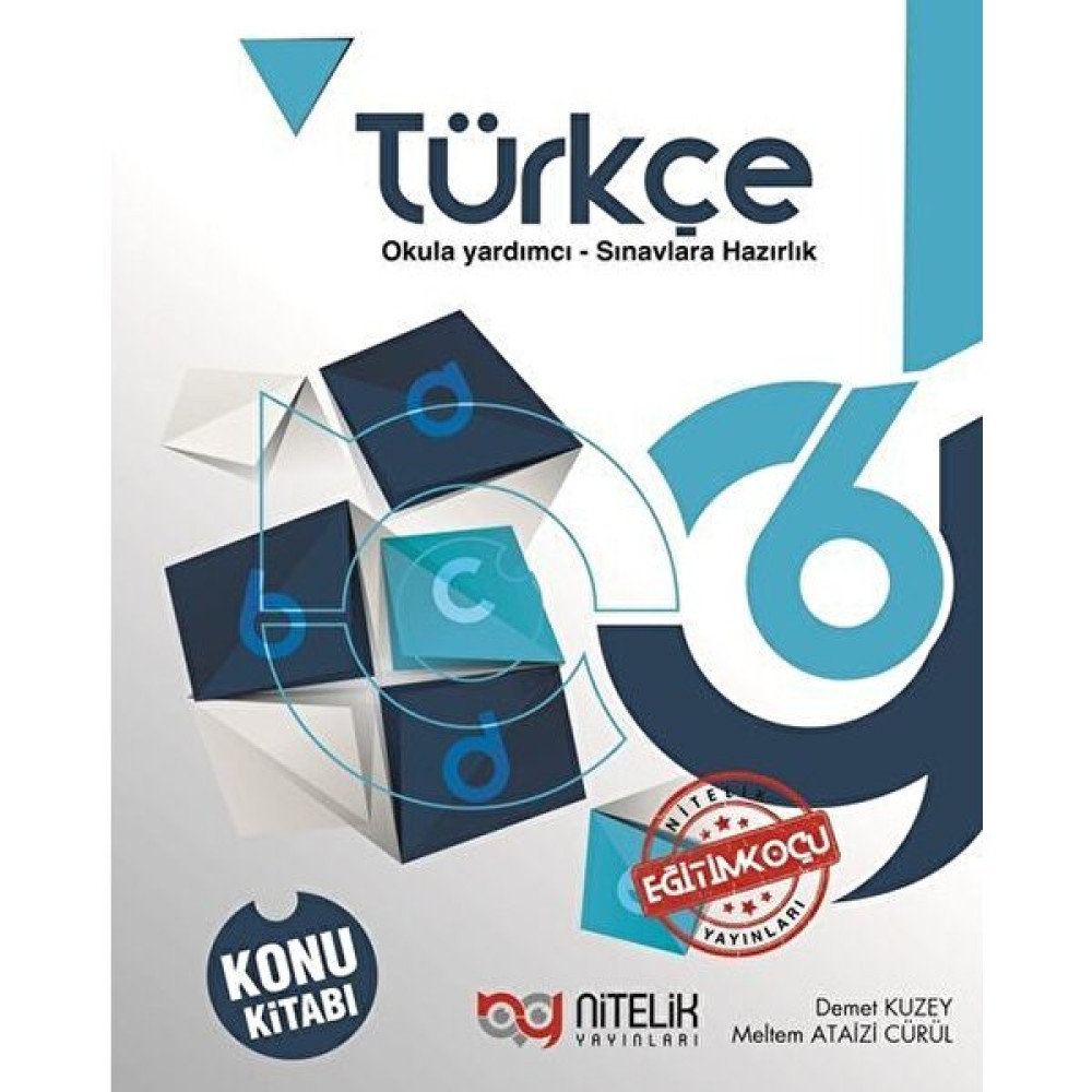 Nitelik Yayınları 6. Sınıf Türkçe Konu Kitabı - Meltem Ataizi Cürül , Demet Kuze Türkçe Fiyatı