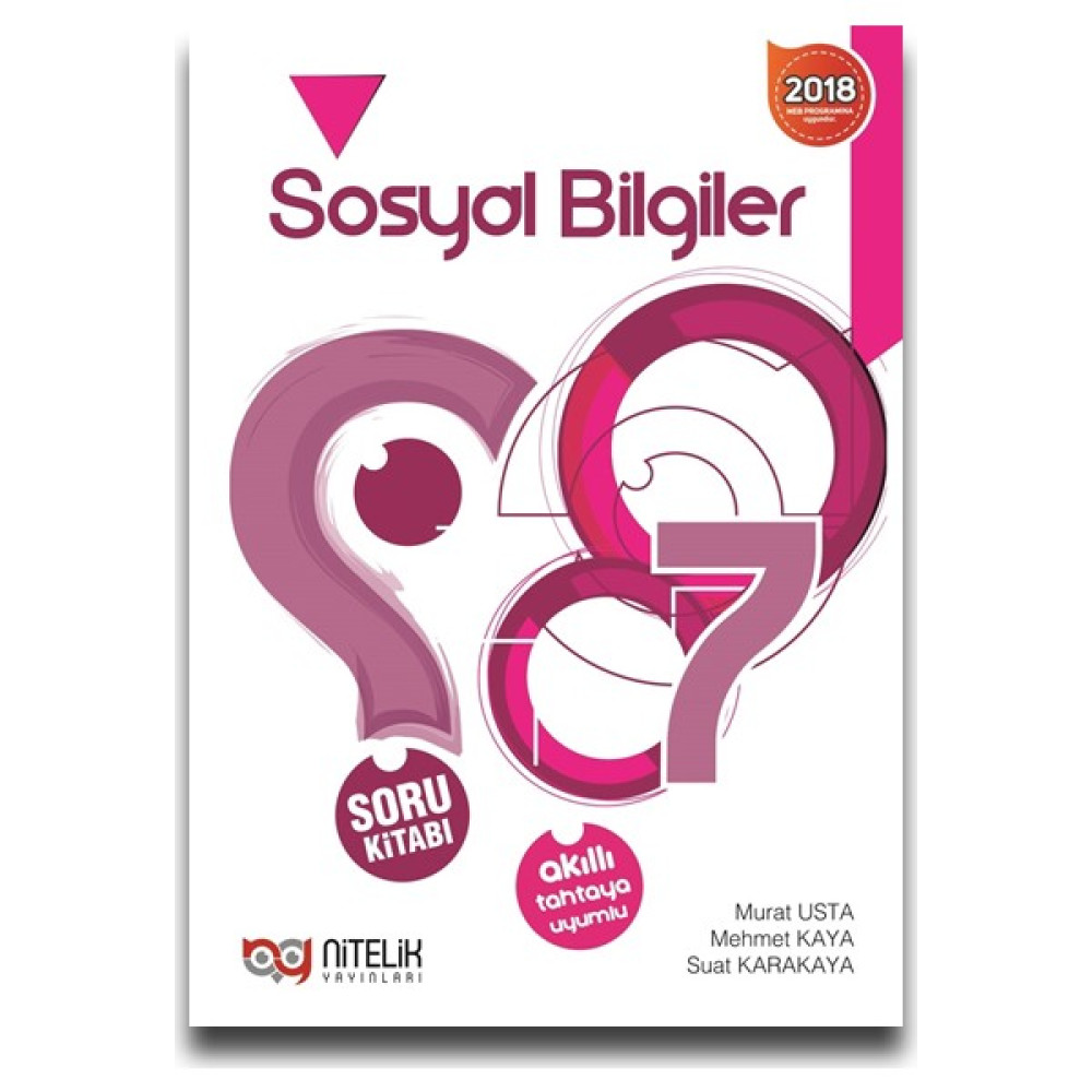 Nitelik Yayınları 7. Sınıf Sosyal Bilgiler Soru Kitabı Sosyal Bilgiler Fiyatı