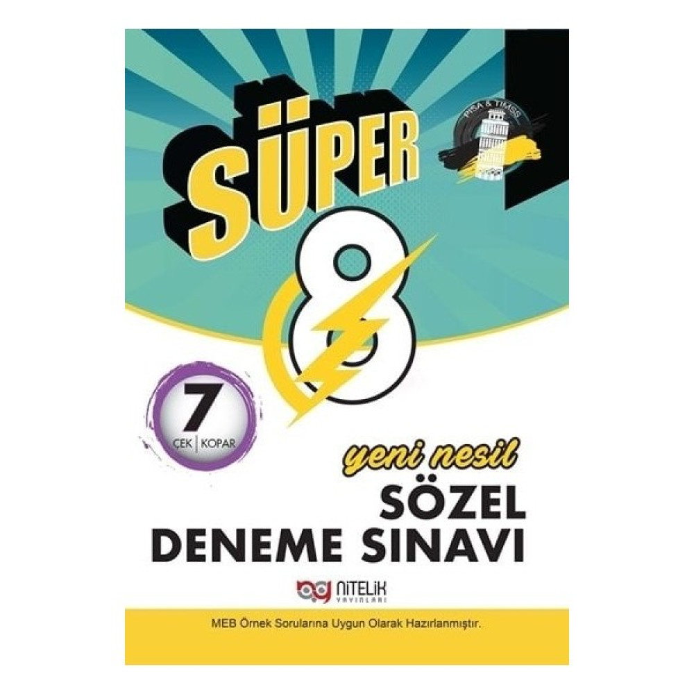 Nitelik Yayınları 8. Sınıf LGS Sözel 7 Deneme Seti - Güncel Kaynak Kitapları Fiyatı