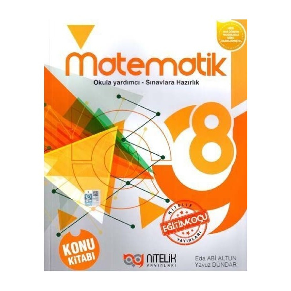 Nitelik Yayınları 8. Sınıf Matematik Konu Anlatım - Eda Altun Abi, Yavuz Dündar Matematik Fiyatı