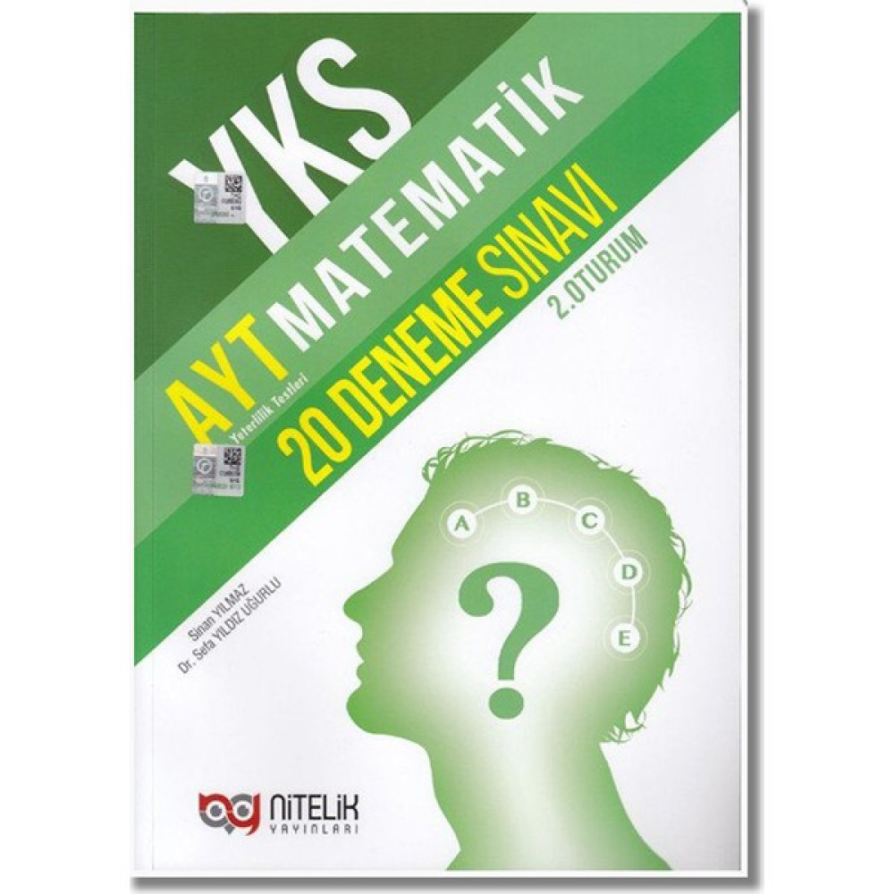 Nitelik Yayınları AYT Matematik 20'li Deneme Matematik Fiyatı