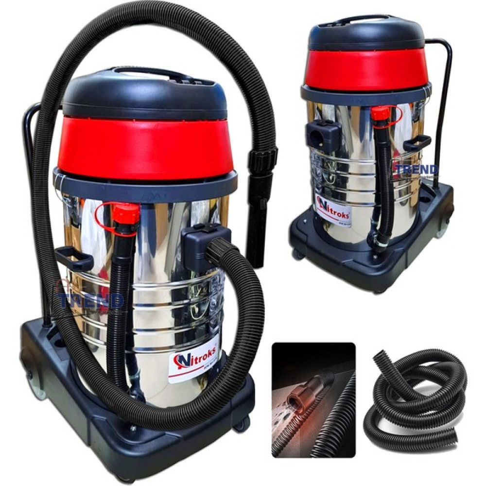 Nitroks 3 Motor'lu Islak Kuru Süpürge Makinası Oto Yıkamacılara Özel Dip Köşe Yerler Için Profesyonel Süpürge Oto Boyaları Fiyatı