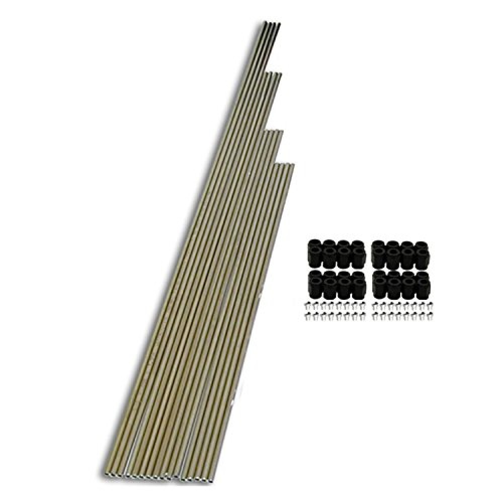 Nitrous Express 80085 8-Cylinder Stainless Tubing Plumbing Kit