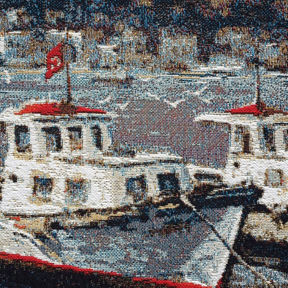 Niva Goblen Dokuma Goblen Çerçevelik Döşemelik Kumaş - 50 cm - 70 cm - Renkli Kumaşlar Fiyatı