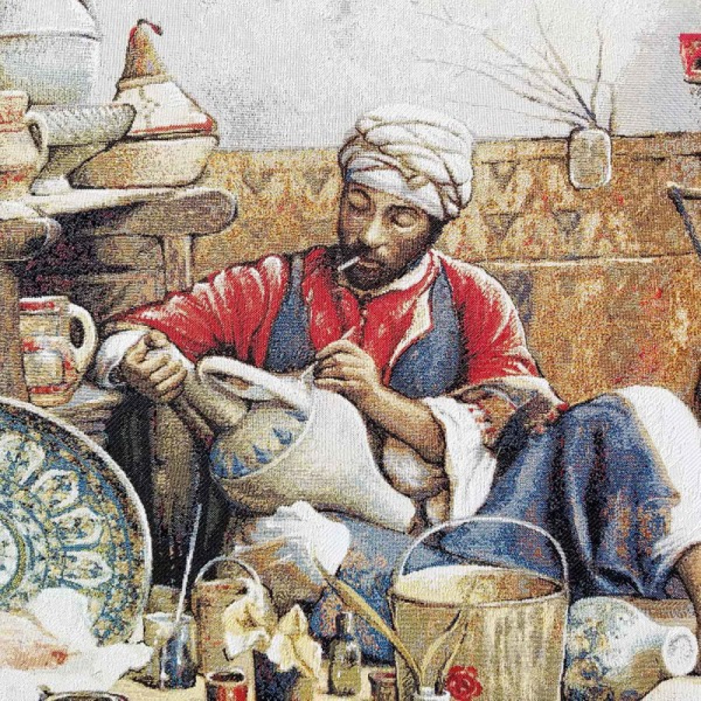 Niva Goblen Dokuma Kumaş Çerçevelik Döşemelik - 70 cm - 90 cm - Renkli Kumaşlar Fiyatı