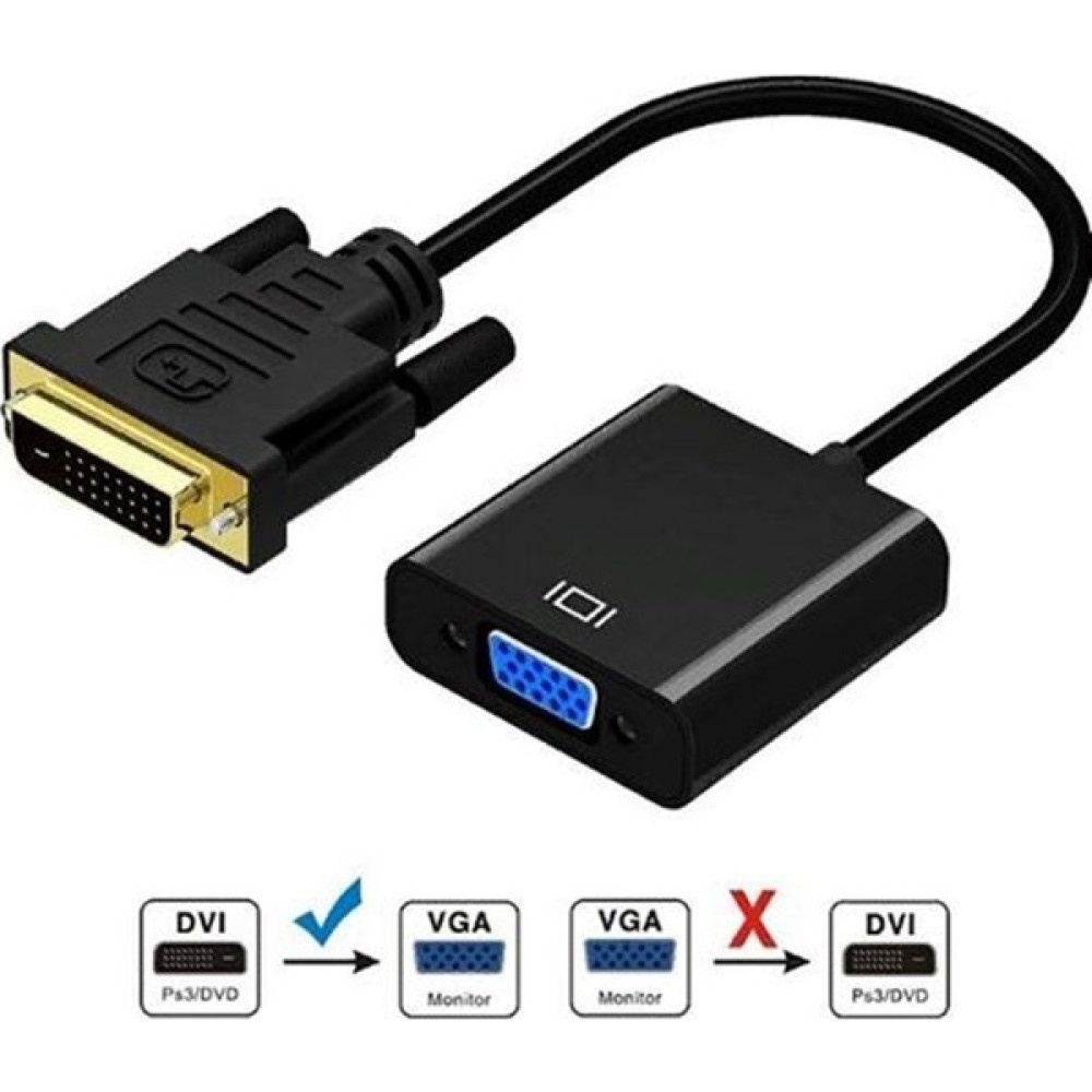 Nivatech Ntc 10988 Dvı-D To VGA Adaptör Bilgisayar Çevirici ve Adaptörü Fiyatı