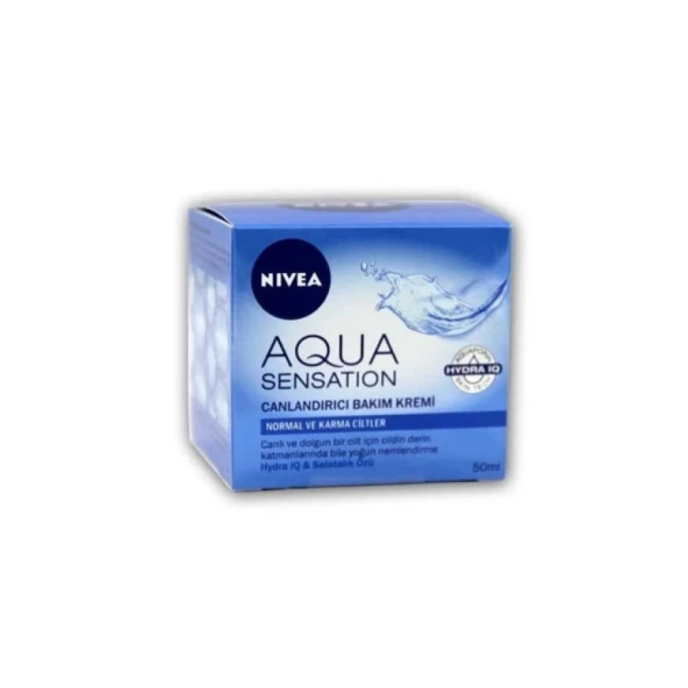 Nivea Aqua Sensation Normal Ve Karma Ciltler Icin Canlandirici Bakim Kremi 50Ml Vücut Losyonu ve Nemlendiricileri Fiyatı