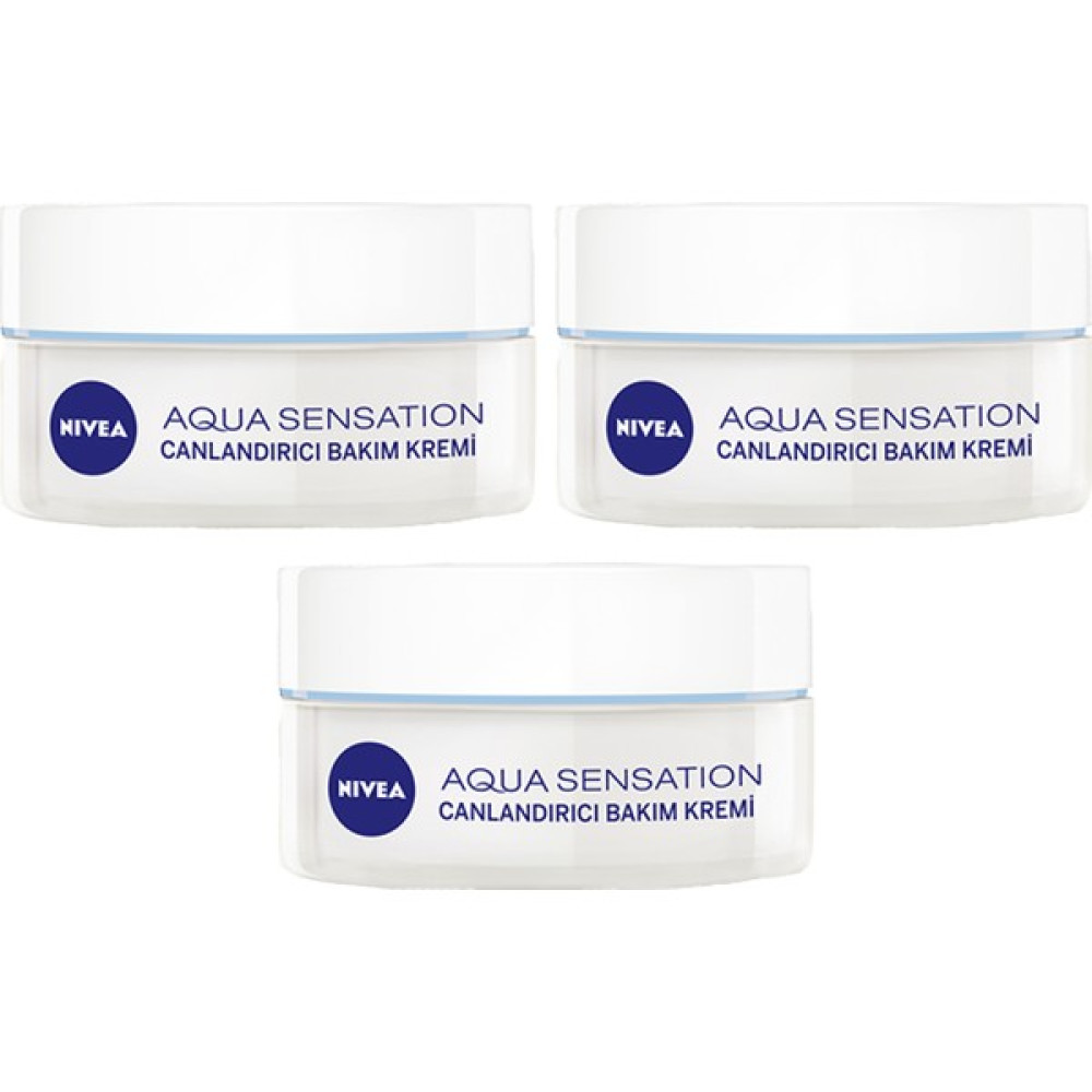 Nivea Aqua Sensation Salatalık Özlü Canlandırıcı Bakım Kremi x 3 Adet Oto Boyaları Fiyatı
