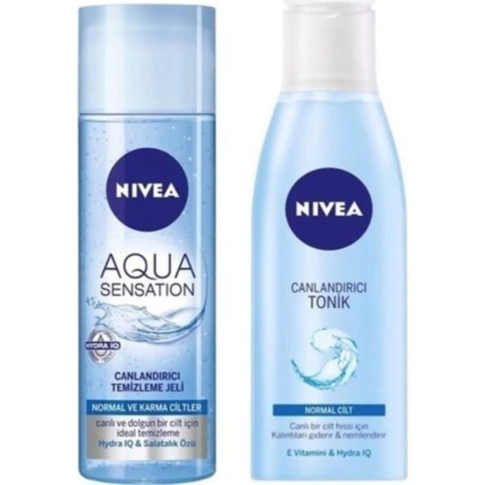 Nivea Aqua Sensatıon Yüz Temizleme Jeli 200 ml + Canlandırıcı Yüz Tonik 200 ml Oto Boyaları Fiyatı