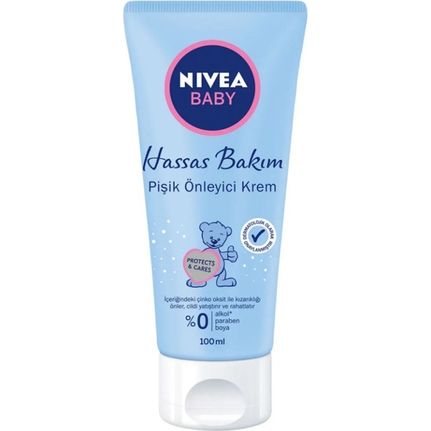 Nivea Baby Hassas Bakım Pişik Kremi 100ML Renkli Özellikleriyle Bebekler İçin Koruma Sağlar Bebek Vücut Kremi Fiyatı