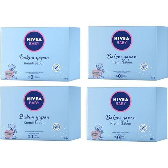 Nivea Baby Kremli 100 gr 4'li Bebek Sabunu Bebek Sabunu Fiyatı