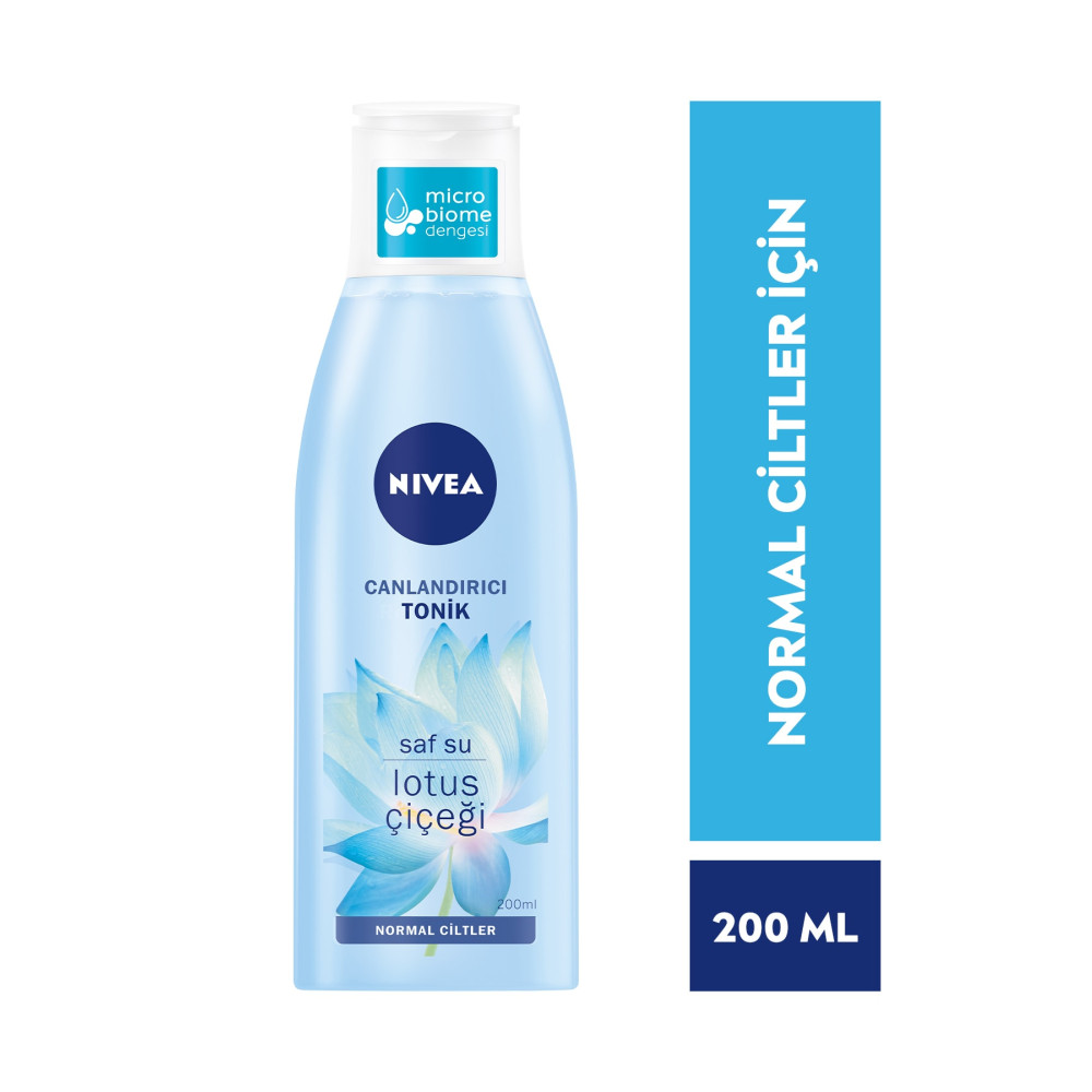 Nivea Canlandırıcı Tonik 200 ml Normal Ciltler Yüz Temizleme Saf Su Ve Lotus Çiçeği Cilt ve Yüz Bakımı Fiyatı