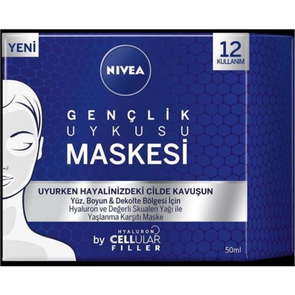 Nivea Hyaluron Cellular Filler Gençlik Uykusu Yüz Maskesi 50 ml Oto Boyaları Fiyatı