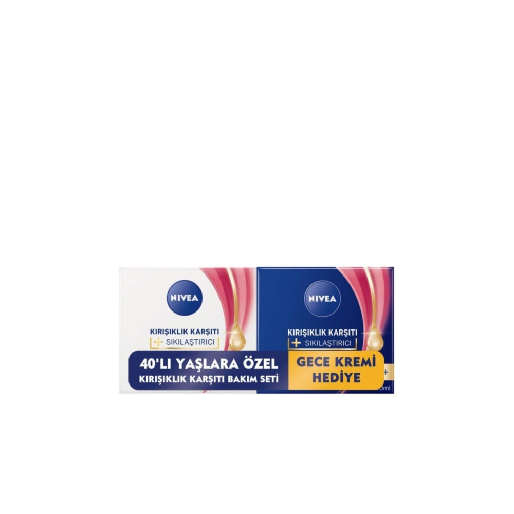 Nivea Kırışıklık Karşıtı Sıkılaştırıcı 45+ Yaş Gündüz + Gece Kremi 50ml Set Cilt ve Yüz Bakımı Fiyatı