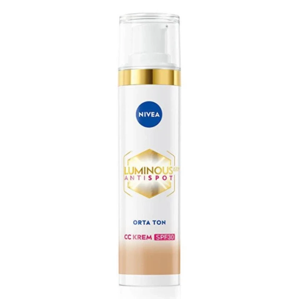 Nivea Luminous Leke Karsiti Cc Krem Orta Ton 40 Ml Leke Kremi Fiyatı
