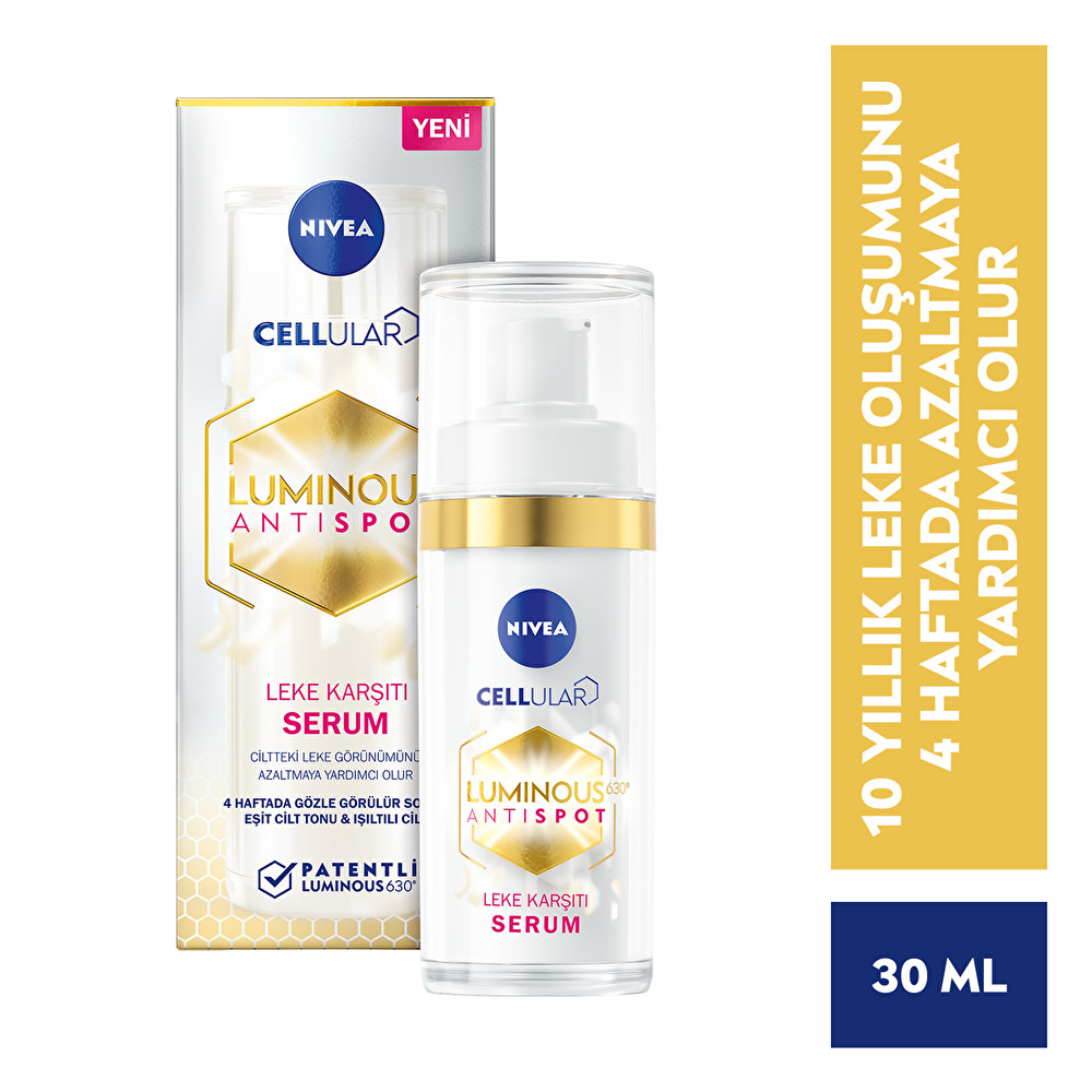 Nivea Lumınous630 Leke Giderici Serum 30 Ml Anti-Aging / Yaşlanma Karşıtı Fiyatı