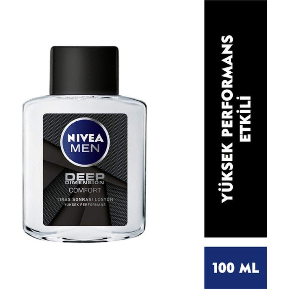 NIVEA Men Deep Dimension Tıraş Sonrası Losyon 100ml;Çekici Koku Tıraş Sonrası Bakım Fiyatı