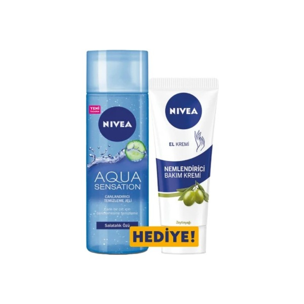 Nivea Niveaaqua Sensation Canlandırıcı Temizleme Jeli+ Nemlendirici Bakım Kremi Oto Boyaları Fiyatı