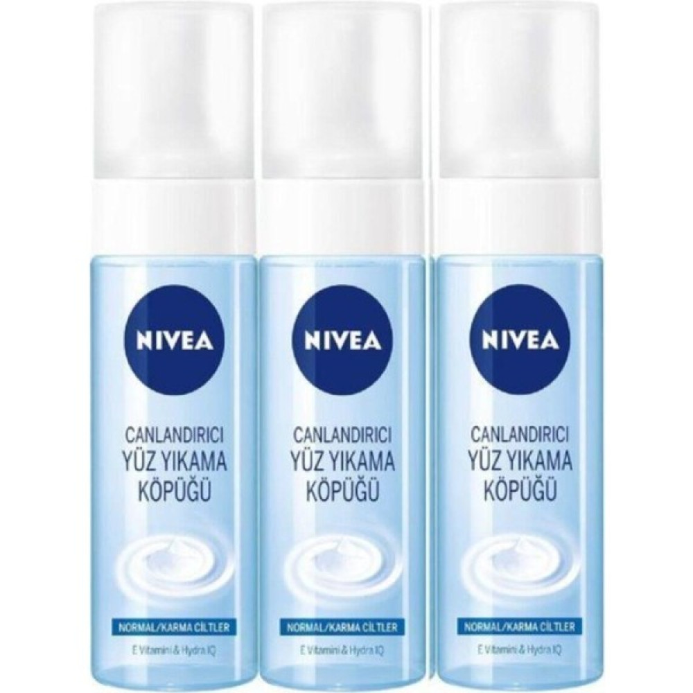 Nivea Normal Ciltler Için Yüz Temizleme Köpüğü 150 ml 3 Adet Oto Boyaları Fiyatı