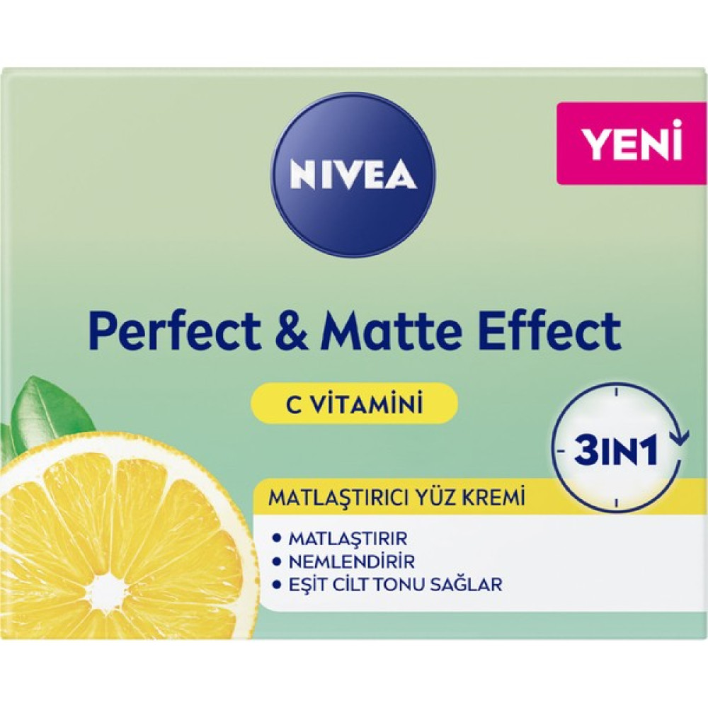 Nivea Perfect&matte C Vitaminli Yüz Bakım Kremi 50 ml Oto Boyaları Fiyatı