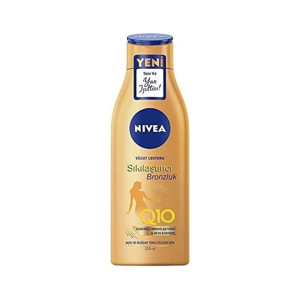 Nivea Q10 Sıkılaştırıcı + Bronzluk Vücut Losyonu 200 ml Vücut Losyonu ve Nemlendiricileri Fiyatı