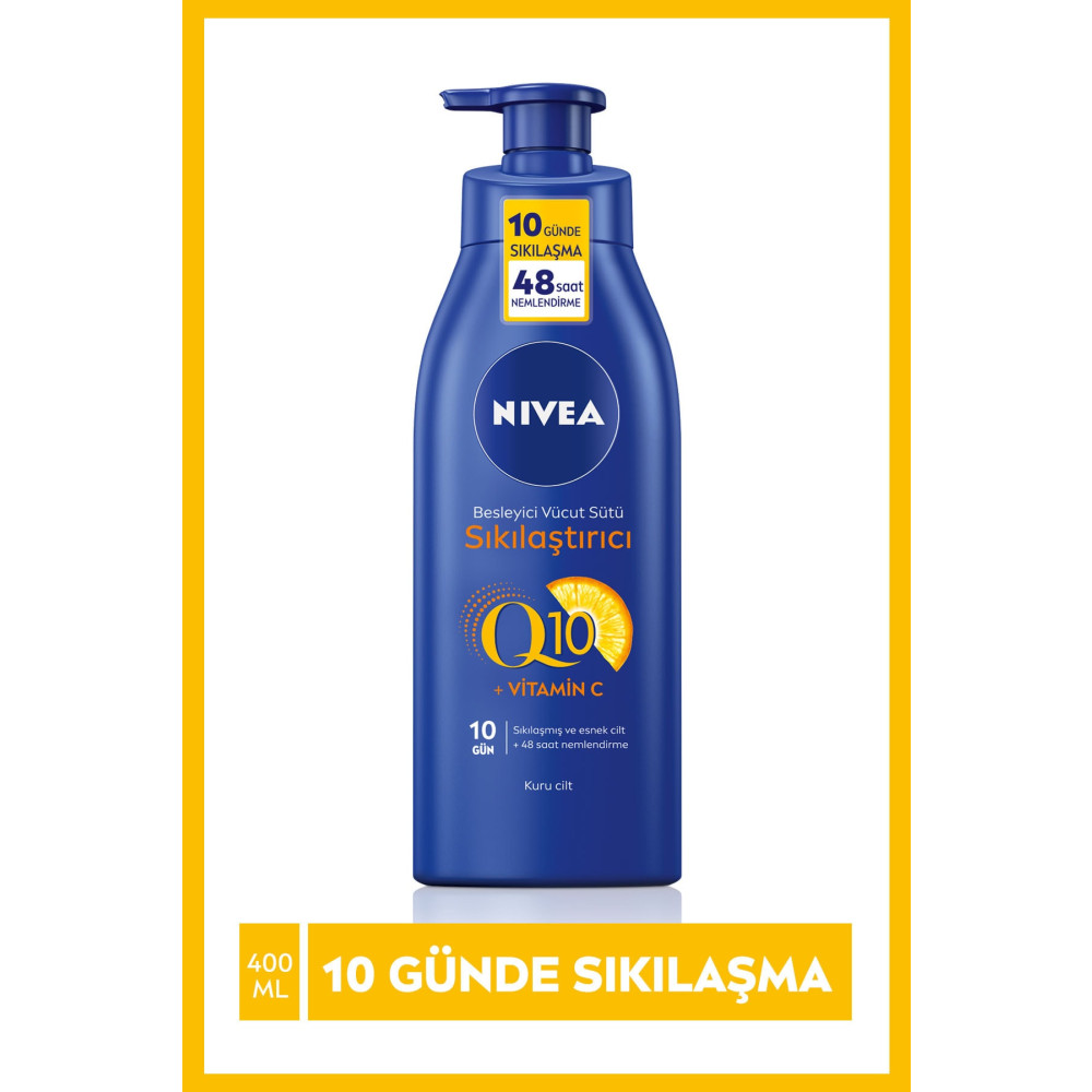 Nivea Q10 ve C Vitamini Sıkılaştırıcı Vücut Sütü 400 ml Vücut Losyonu ve Nemlendiricileri Fiyatı
