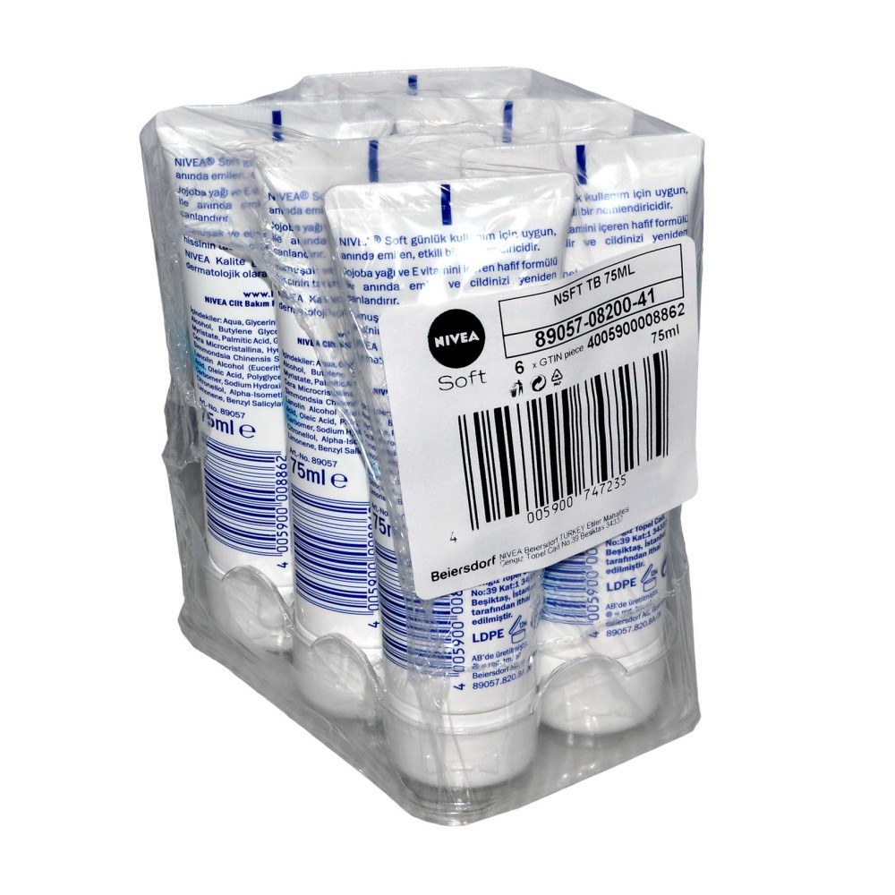 Nivea Soft Krem 75 ml Nemlendirici