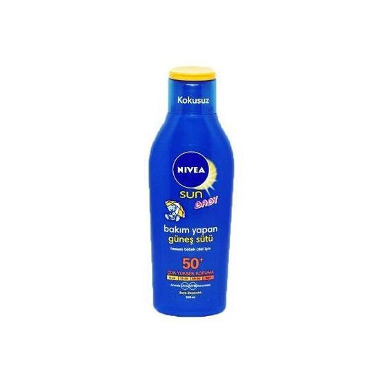 Nivea Sun Bebek SPF 50 200ml Bakım Yapan Güneş Sütü