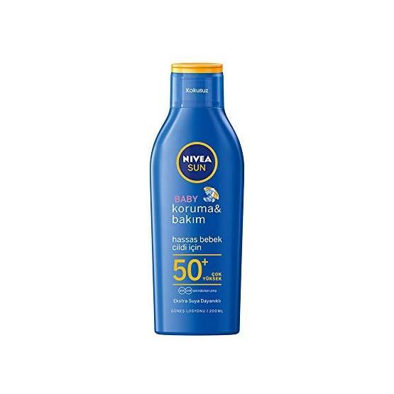 Nivea Sun Bebek SPF 50 200ml Bakım Yapan Güneş Sütü