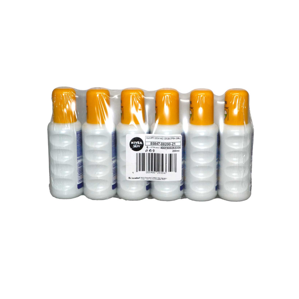 Nivea Sun Kids Güneş Koruyucu 200 ml Sprey 50+ Çok Yüksek