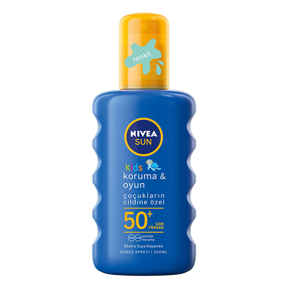 Nivea Sun Koruma & Oyun Çocuk Güneş Spreyi 50+ Faktör 200 Ml Bebek Güneş Kremi Fiyatı