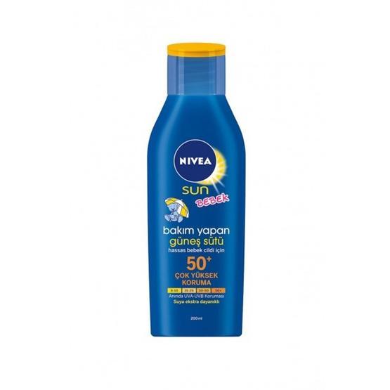 Nivea Sun SPF50 200 ml Bebek Bakım Yapan Güneş Sütü