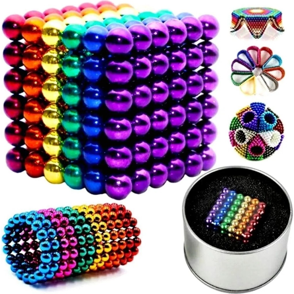 Nivego Boncuk Mıknatıs 216 Adet 5mm Mıknatıslı LEGO Magnet Neo Cube Neo Karışık Oyun Bileklik Anne Bebek Oyuncak Fiyatı