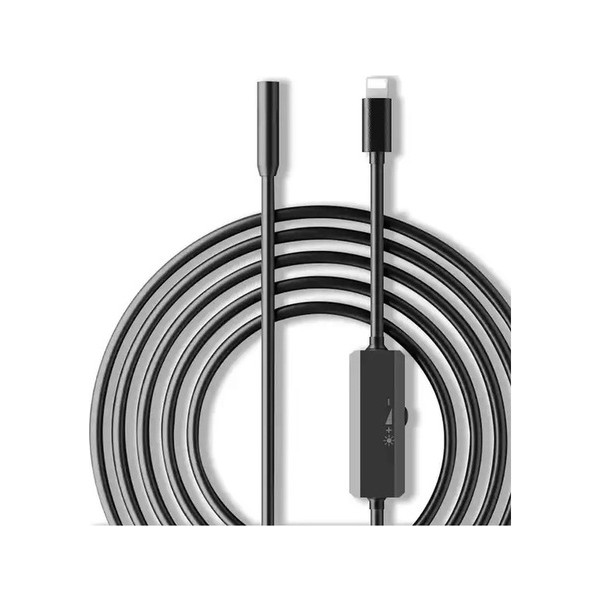 Nivego Endoskop Yılan Kamera iphone Uyumlu Led'li 10 Metre 7 mm Sert Kablo 2mp Full Hd Cep Telefonu Fiyatı
