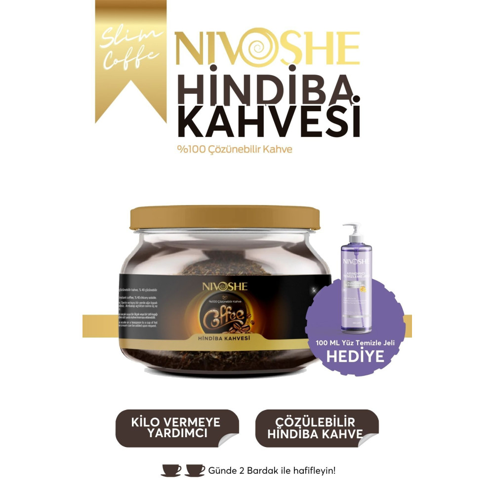 NIVOSHE Hindiba Kahvesi Diyet Kahvesi Kilo Vermeye Yardımcı Kahve Diyeti 1 Aylık Kullanım 150gr Kahve Fiyatı